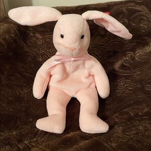 Ty Beanie Baby Hoppity the Pink Bunny 1996